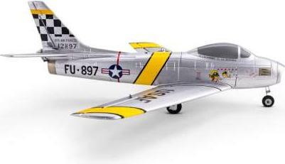 Productafbeelding E-Flite FLUGZEUG UMX F-86 Sabre 442mm BNF 30mm EDF Jet Basic AS3X SAFE Select (Jet)