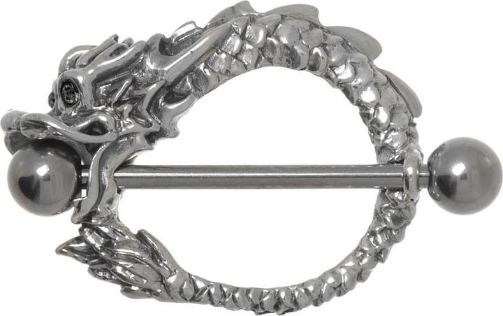 Bijouteria Brustpiercing (Kristall, Silber 925, Chirurgenstahl 316L)