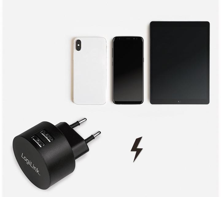 Produktbild LogiLink USB Steckdosenadapter (10.50 W)