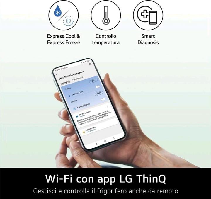 Actual product image LG GSLE81PYBC (628 l)