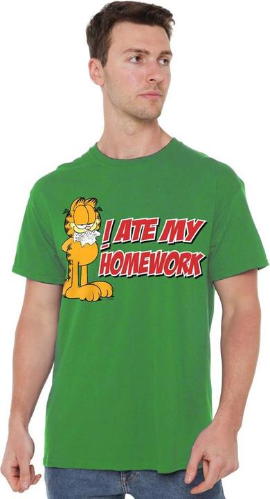 Immagine prodotto Garfield I Ate My Homework Maglietta Uomo (4XL)