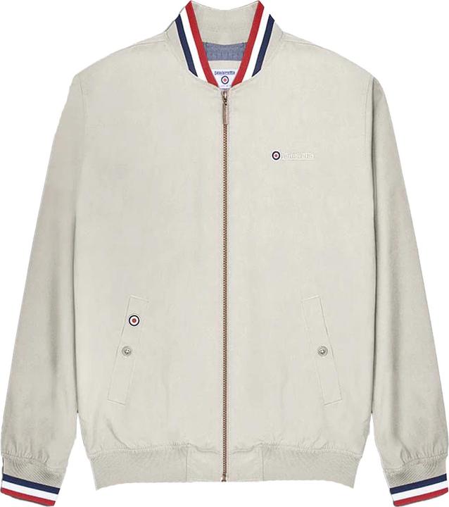 Lambretta Monkey Jacke Mit kontrastfarbenen Streifen