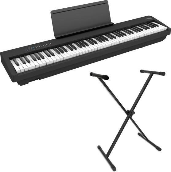 Produktbild Roland Digital Piano FP-30X Schwarz mit Keyboardständer (88 Tasten)