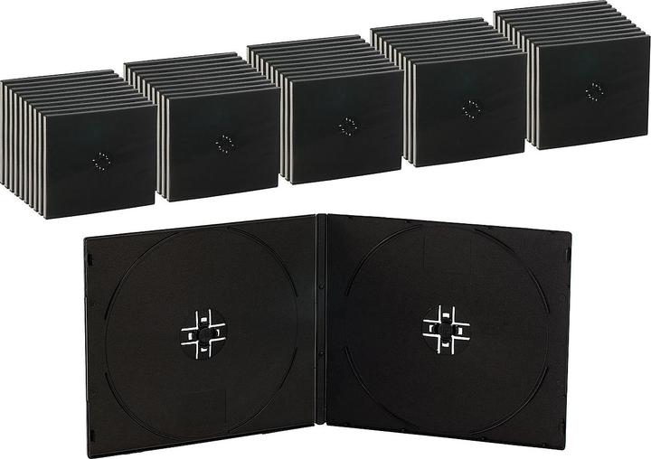 Actual product image Pearl Double CD Slim Soft Boxes in Set of 50