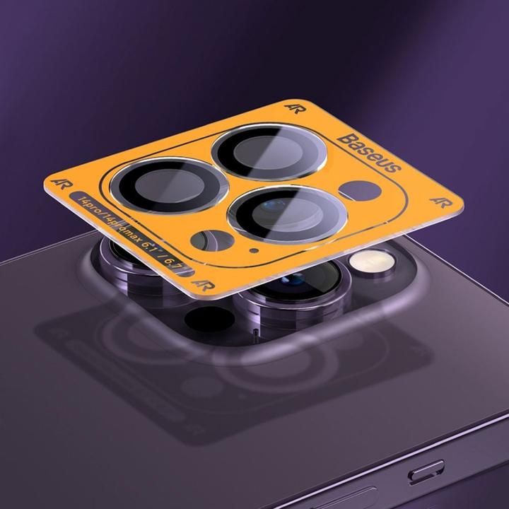 Produktbild Baseus Camera Glass for iPhone 12 Pro / 11 Pro Max / 11 Pro Camera Glass (1 Stück, Apple iPhone 12 Pro, Realme 11 Pro+)