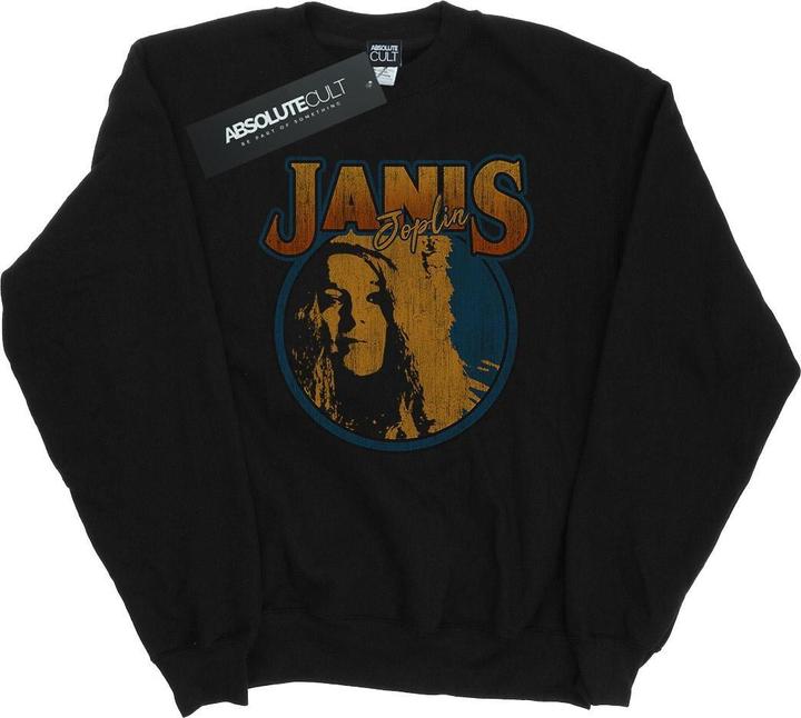 Immagine prodotto Janis Joplin Distressed Circle Felpa Uomo (5XL)