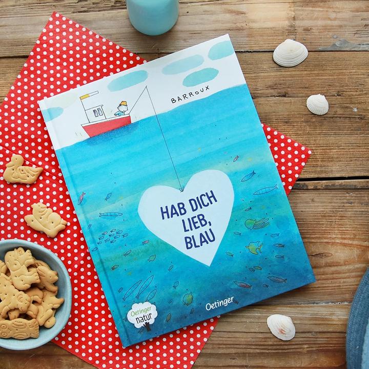 Produktbild Hab dich lieb, Blau (Deutsch, Barroux, Jasmin Humburg, 2023)