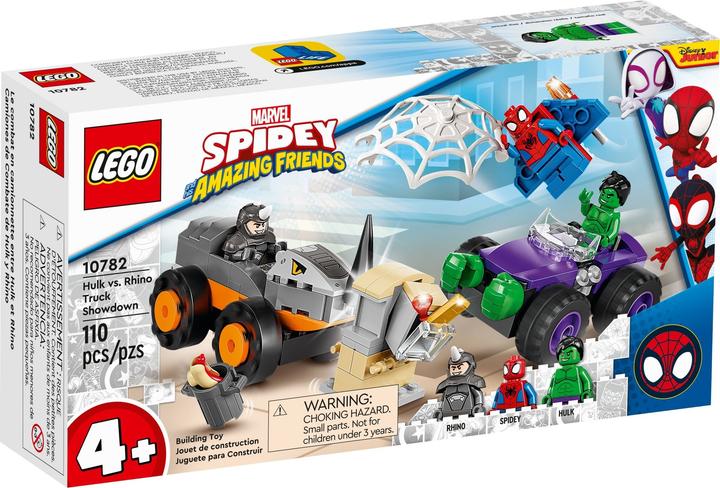 Produktbild LEGO Hulks und Rhinos Truck-Duell (10782, LEGO Marvel)