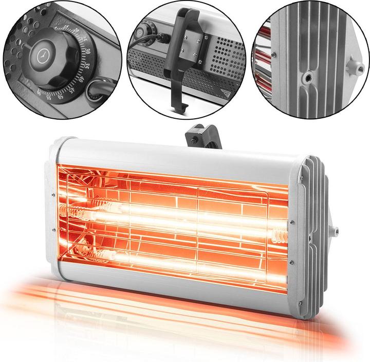 Produktbild Stahlwerk Infrarot Lacktrockner MIL-1200 ST mit 1.200 Watt (1200 W)