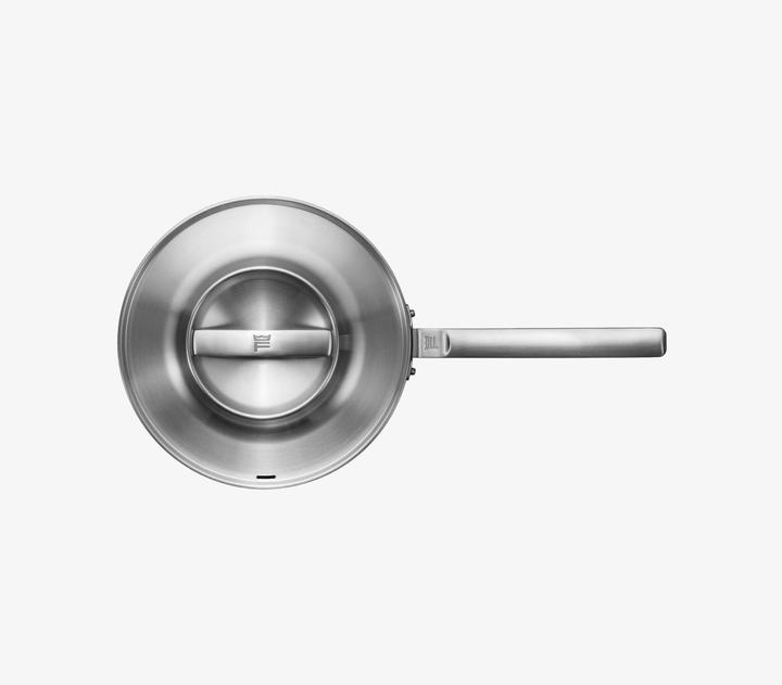 Actual product image Fiskars Norden Steel Sauté pan,with lid, 26cm, coated (Frying pan, Stainless steel)