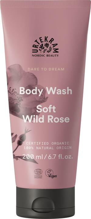 Actual product image Urtekram Shower Gel Soft Wild Rose 200 ml (200 ml)