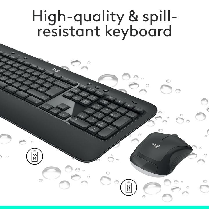 Image du produit Logitech MK540 Advanced (CH, Sans fil)