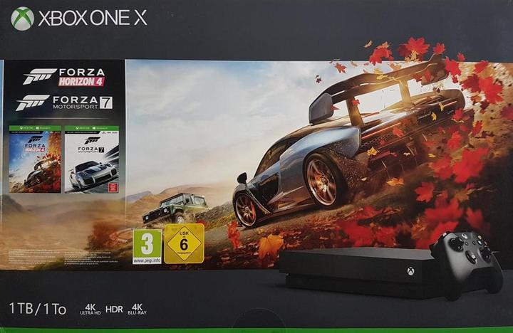 Actual product image Microsoft Xbox One X - Forza Horizon 4 + FM 7 Bundle