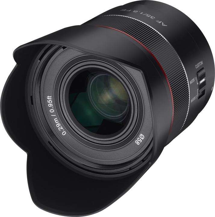 Actual product image Samyang AF 35mm f/1.8 FE (Sony E, full size)