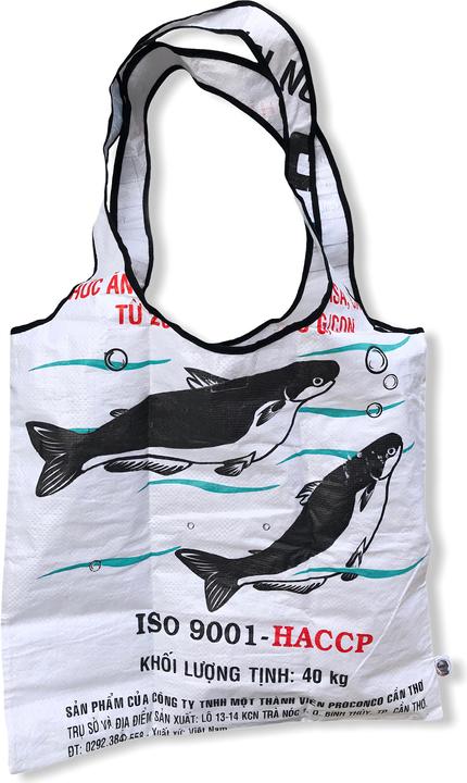 Produktbild Beadbags S Einkaufstasche Crispy Rice RI43.01 weiss 50x1x76cm