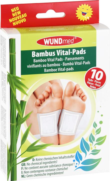 Produktbild Axisis Bambuspflaster Vital-Pads Entgiftung+Vitalisierung, 10 St PFL (10 x)