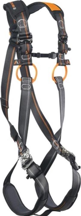 Actual product image Skylotec Harness Ignite Ion EN361:2002 black/orange/anthracite f.Gr.M/XXL (Safety harness, 140 kg)