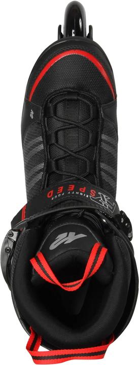 Produktbild K2 F.I.T. 84 Speed Alu Man Inline Skates (Grösse: 42.5 (US=9.5), black/red) (42)