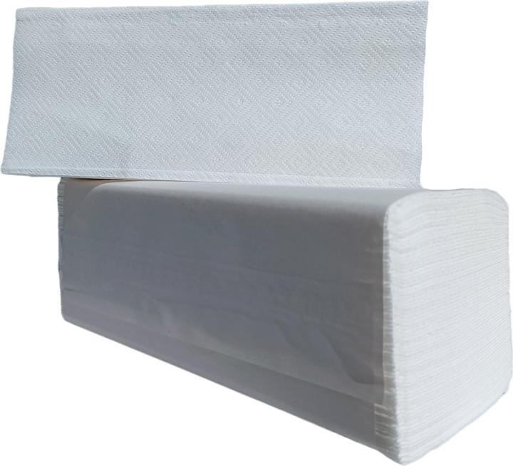 Office Products Zz folded tissue cellulose 2-ply, 3000 sheets, 20 pieces, white (20 x)