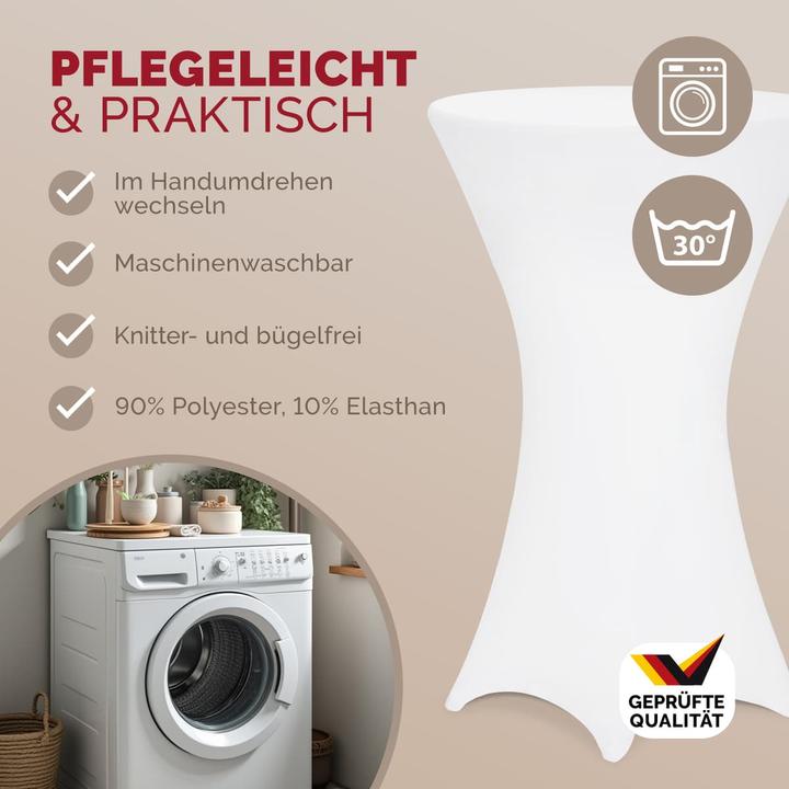 Produktbild Detex Stehischhussen (Ø 60 cm)