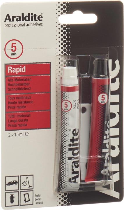Araldite Rapid Kleber, Tube (40 g, 30 ml)