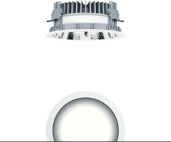 Actual product image Zumtobel Group LED recessed luminaire P-INF R #60818130 3000K Panos Infinity/evolution R downlight/beam (2619 lm)