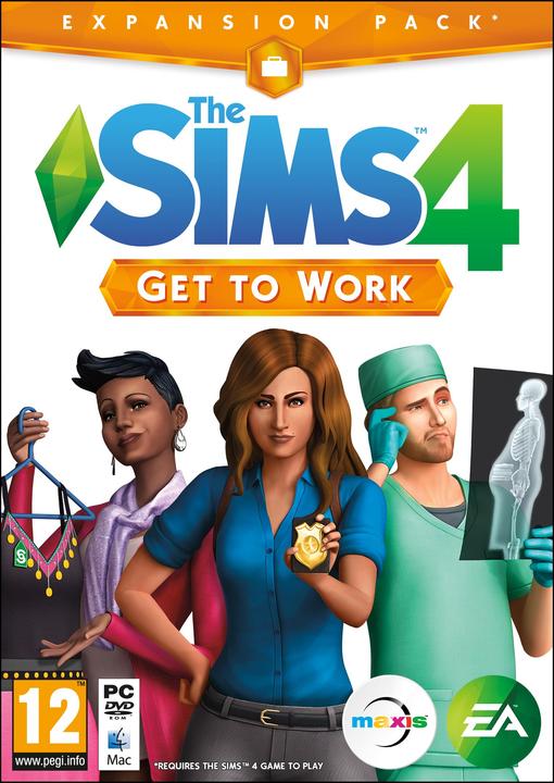 EA Games Die Sims 4 - An die Arbeit! Add-On (PC, Multilingual)