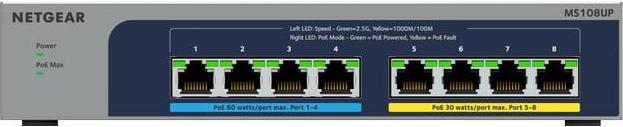 Produktbild Netgear MS108UP Ultra60 (8 Ports)