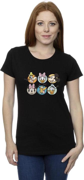 Immagine prodotto Disney Mickey Mouse And Friends Faces Maglietta Donna (L)