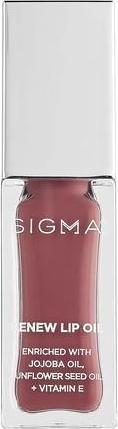 Immagine prodotto Sigma Beauty Renew Lip Oil Berry Muave Sheen Olio per labbra nutriente e non appiccicoso con una sottile (Lucentezza color malva)