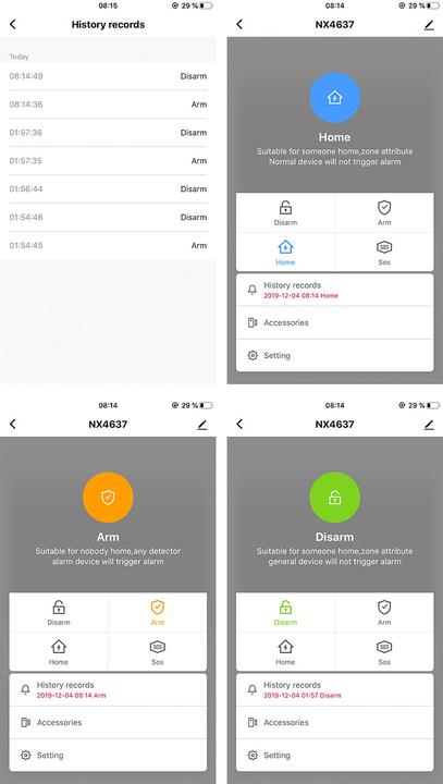 Image du produit VisorTech Alarme/sonnerie intelligente 2en1 pour prise WLAN avec passerelle radio (Application, Radio 433 MHz)