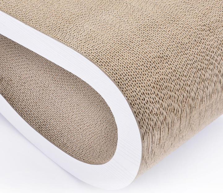 Produktbild CanadianCat Kratzmöbel Orbit 2.0, Hellgrau Holzoptik (23 cm, Hellgrau)