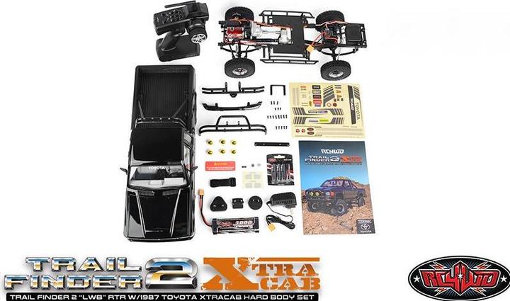 Produktbild Rc4Wd Scale Crawler Trail Finder 2 LWB 1987 Toyota XtraCab RTR (RTR Ready-to-Run)
