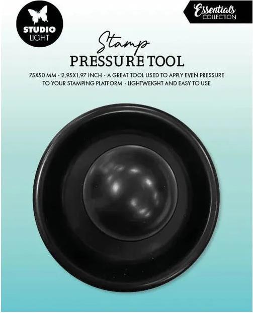 Actual product image art by marlene Stamp Pressure Tool Black Essentials