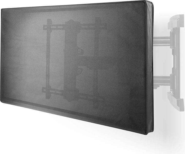 Produktbild Nedis Outdoor-TV-Schirm-Abdeckung | Bildschirmgrösse: 65 - 70 " | Supreme Quality Oxford | Schwarz (70")