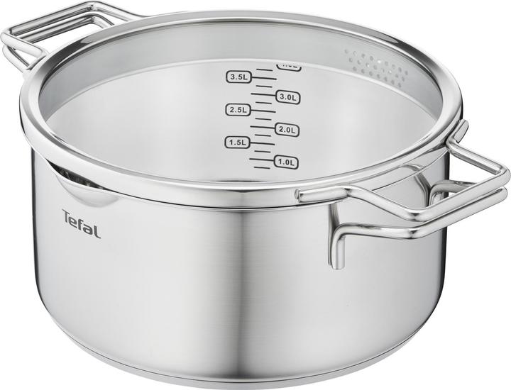 Produktbild Tefal Nordica Topfset, 6-teilig (20 cm, Kochtopf, Edelstahl)