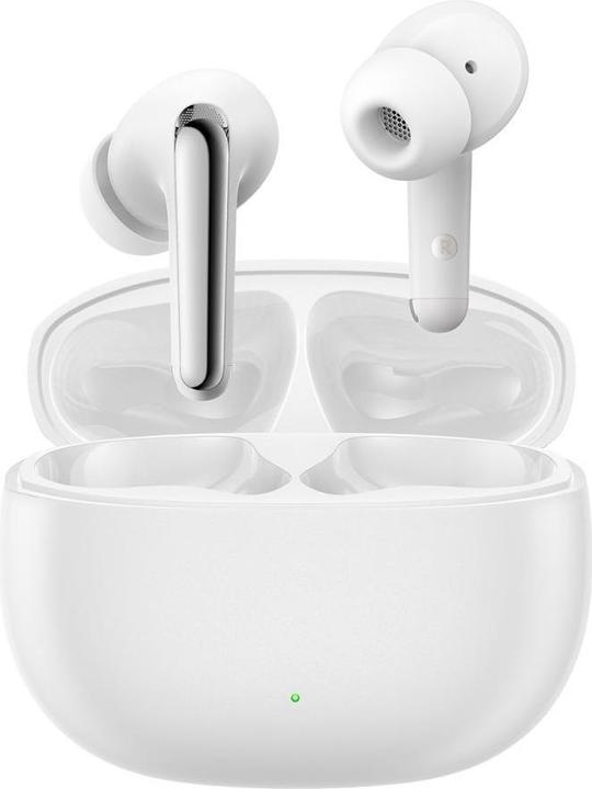 Produktbild Joyroom Funpods JR-FN1 wireless in-ear TWS Bluetooth 5.4 ANC ENC headphones - white (ANC, 35 h, Kabellos)