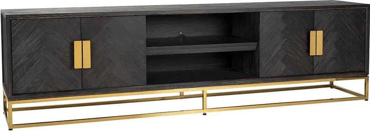 Immagine prodotto Richmond Interiors Mobili TV Blackbone nero oro 220 (220 x 42,5 x 60 cm)