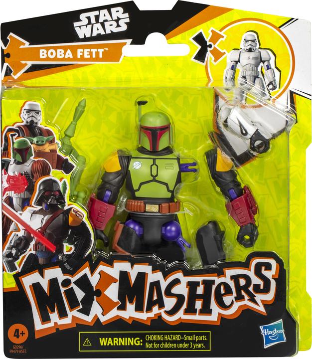 Actual product image Star Wars MixMashers Boba Fett individualisierbare Mix-And-Match Action-Figur & Accessoires