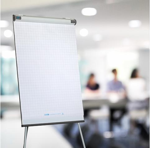 Actual product image Landré Flipchart pads squared 25mm 10050592 20 sheets, 80g 680x990mm