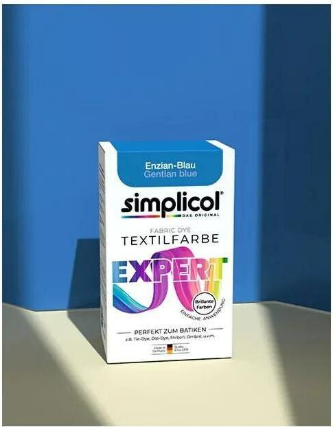 Produktbild Simplicol Textilfarbe expert (Enzianblau, 150 ml)