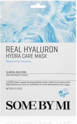 Actual product image Some By Mi Clinical Solution Hyaluron Hydra Care Mask - Hydrating and soothing sheet mask, 20g