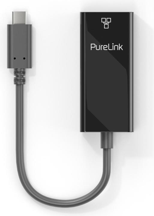 Produktbild Purelink Netzwerk-Adapter IS261 USB-C - RJ-45, schwarz (USB, RJ45 (1x))