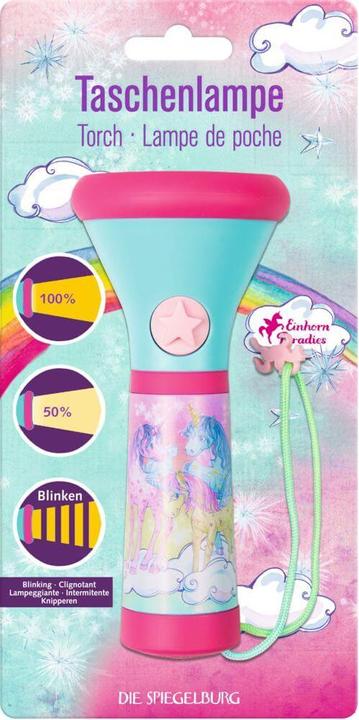 Produktbild Die Spiegelburg Taschenlampe Einhorn