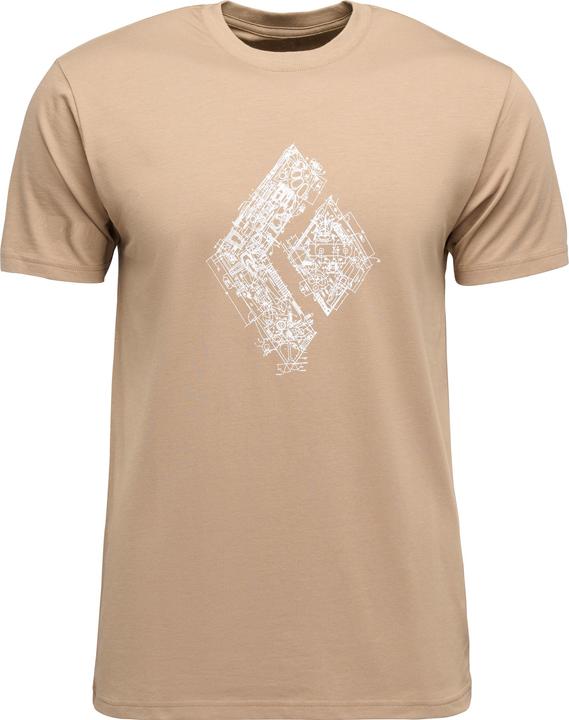 Actual product image Black Diamond M Engineered Diamond Ss Tee (L)