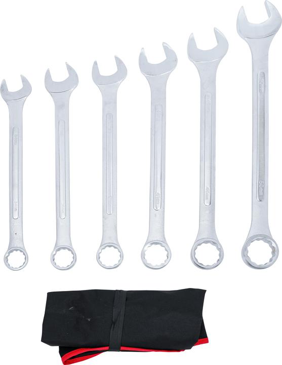 Actual product image BGS Combination tensioner set | XXL | 34 - 50 mm | 6 pcs. (50 mm, 46 mm, 41 mm, 38 mm, 36 mm, 34 mm)