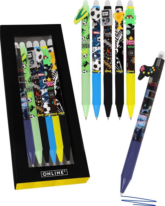 Actual product image Online 6er Pack Gelpen magiXX Boys gemischt (blue erasable, 1 x)
