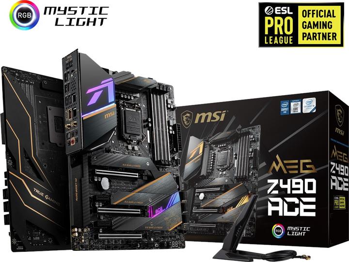 MSI MEG Z490 ACE (LGA 1200, Intel Z490, ATX)