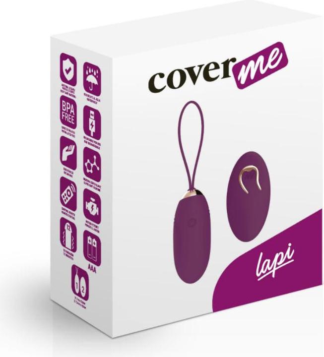 Actual product image Coverme Vibro egg "Lapi" with remote control