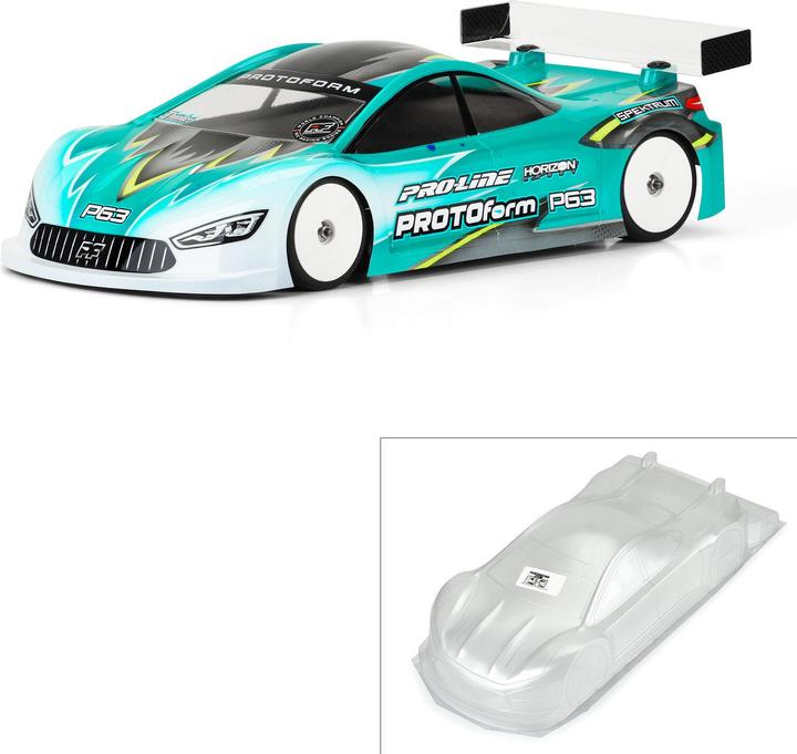 Image du produit Proline Carrosserie P63 X-Lite non peinte, 1:10